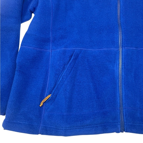 L.L.Bean Mountain Classic Fleece Jacket  Blue Full Zip Long Sleeve Women 2X NEW - Picture 9 of 16